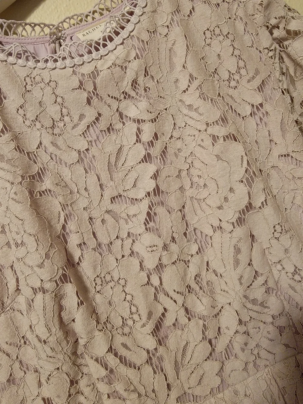 Rachel Parcell Lace Fit And Flare Dress